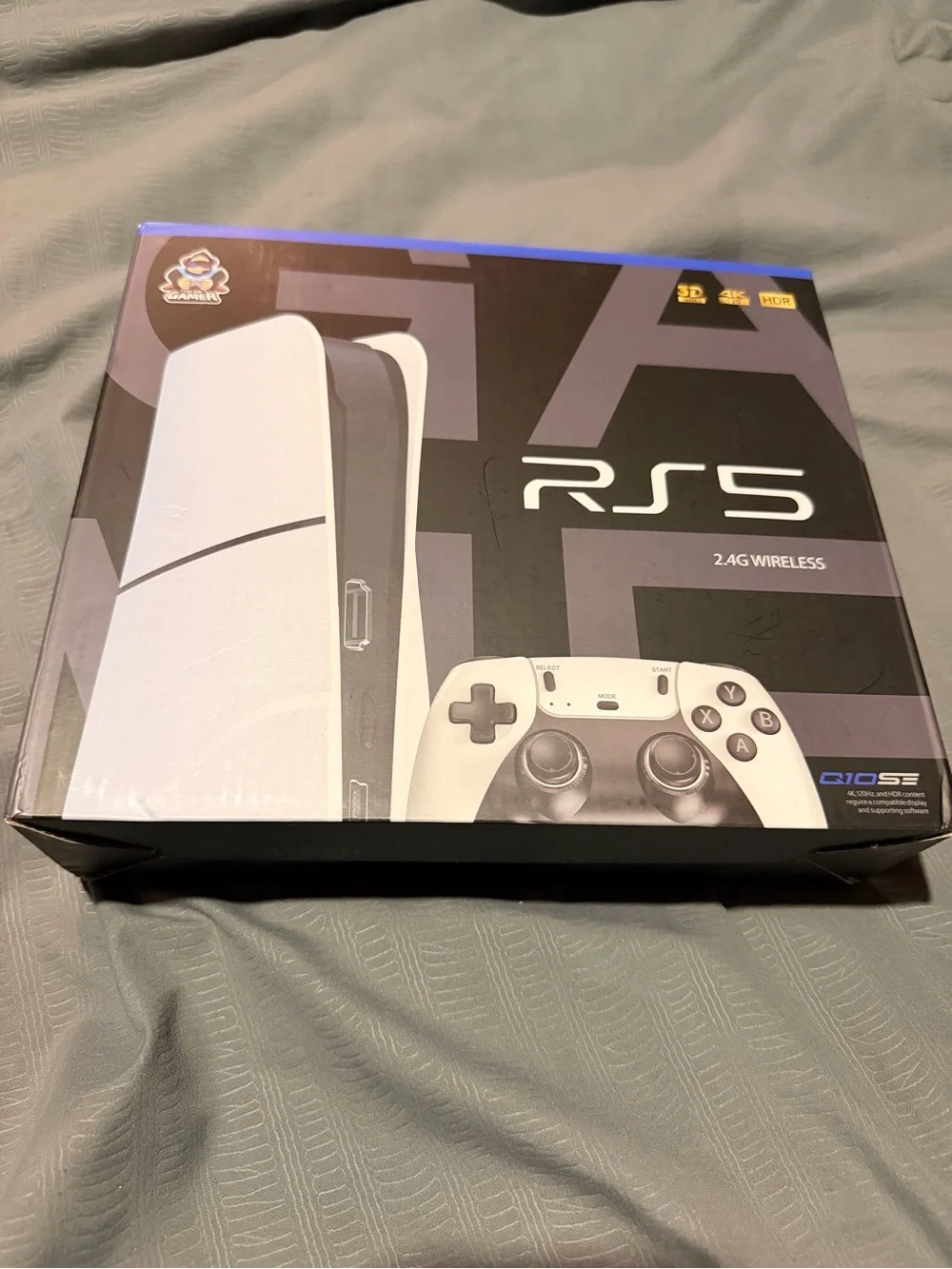 White 2.4G Wireless Gaming Controller